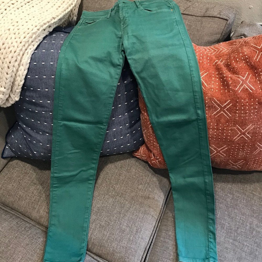 Zara Light Green Jeans